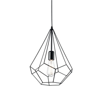 Pendul AMPOLLA-3 SP1 148175 IDEAL LUX, negru - 1