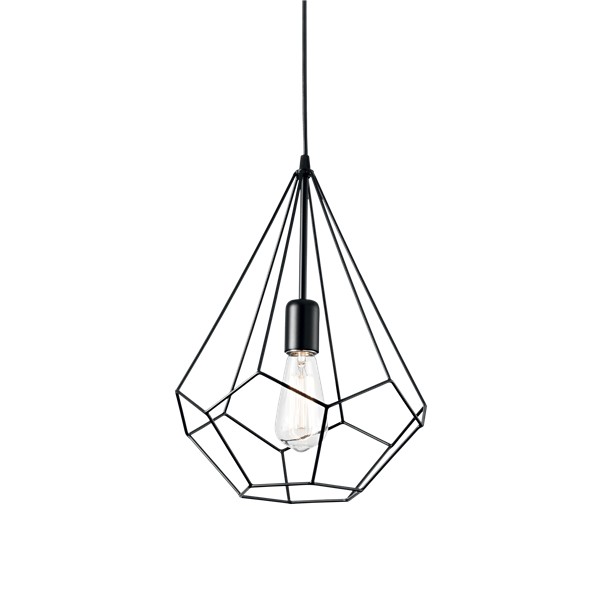 Pendul AMPOLLA-3 SP1 148175 IDEAL LUX, negru - 1