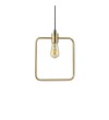 Pendul ABC SP1 SQUARE 207858 IDEAL LUX, auriu