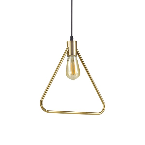 Pendul ABC SP1 TRIANGLE 207834 IDEAL LUX, auriu - 1