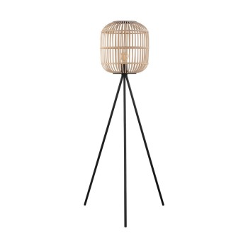 Lampadar vintage BORDESLEY 43219 Eglo, negru-natur - 1