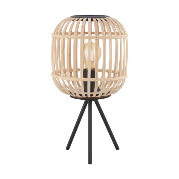 Veioza vintage BORDESLEY 43218 Eglo, negru-natur - 1