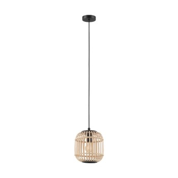 Pendul vintage BORDESLEY 43231 Eglo, negru-natur - 1