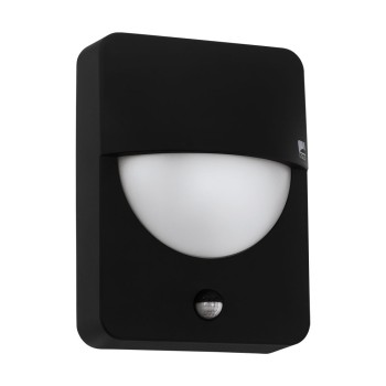 Aplica cu senzor SALVANESCO 98705 Eglo, E27, 28W, negru - 1