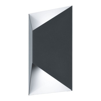 Aplica exterior PREDAZZO 93994 Eglo, LED 5W, 360lm, antracit/alb - 1