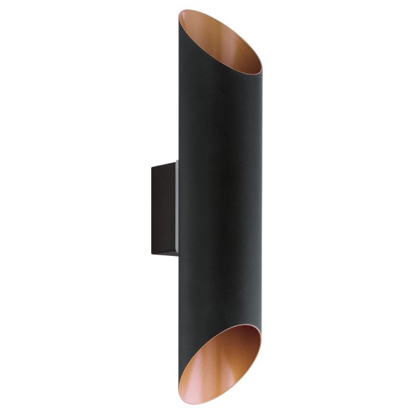 Aplica exterior AGOLADA 94804 Eglo, LED 7.4W, 640lm, negru/cupru - 1