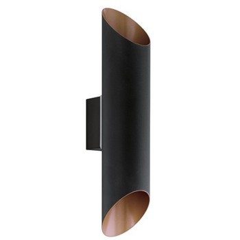 Aplica exterior AGOLADA 94804 Eglo, LED 7.4W, 640lm, negru/cupru - 1