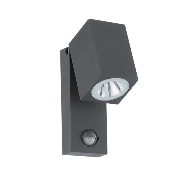 Aplica cu senzor SAKEDA 96287 Eglo, LED 5W, 650lm, antracit - 1