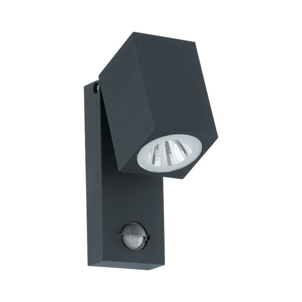 Aplica cu senzor SAKEDA 96287 Eglo, LED 5W, 650lm, antracit - 1
