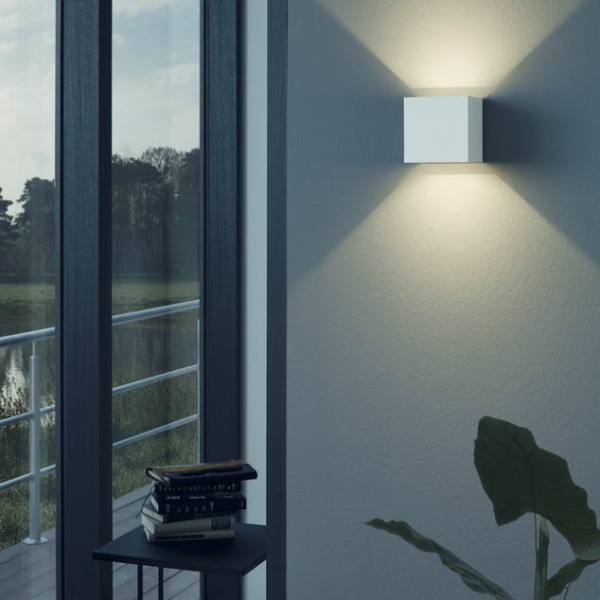 Aplica exterior CALPINO 97241 Eglo, LED 6.6W, 680lm, alb - 1