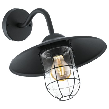 Aplica exterior MELGOA 94792 Eglo, E27, 60W, negru - 1