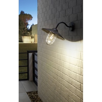 Aplica exterior MELGOA 94792 Eglo, E27, 60W, negru - 1