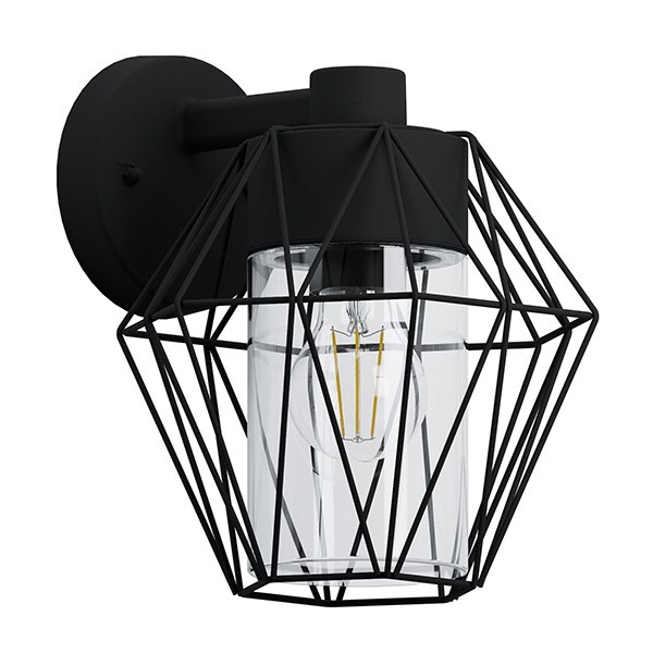 Aplica exterior CANOVE 97226 Eglo, E27, 60W, negru - 1