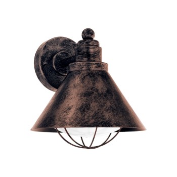 Aplica exterior BARROSELA 94858 Eglo, E27, 40W, cupru antichizat - 1