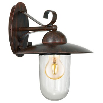 Aplica exterior MILTON 83589 Eglo, E27, 60W, maro antichizat - 1