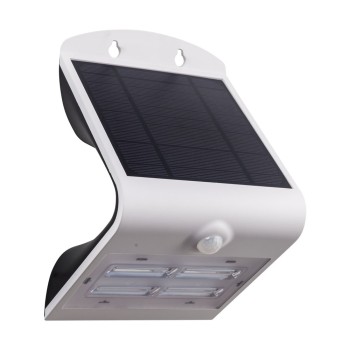 Aplica solara cu senzor LAMOZZO 98757 EGLO, LED 3.2W, 440lm, alb - 1