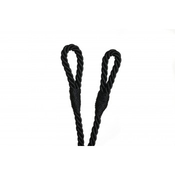 Ciucure draperie Mendola Home Textiles, 16/61cm, negru - 1