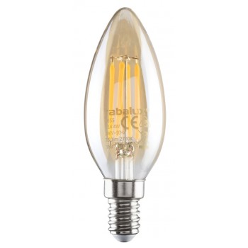 Bec LED E14 C35 cu filament 1655 Rabalux, 4W, 350lm, 2700K - 1