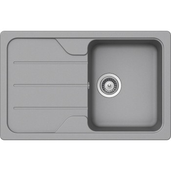 Set Chiuveta Formhaus D-100S 780 x 500 mm si Baterie Plutos Croma Schock Cristalite - 1