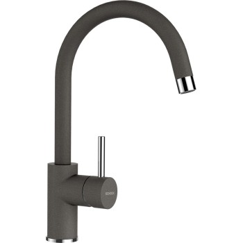 Set Chiuveta Formhaus D-200 1160 x 500 mm si Baterie Plutos Asphalt Schock Cristalite - 1