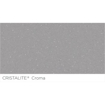 Set Chiuveta Manhattan N-150 610 x 510 mm si Baterie Plutos Croma Schock Cristalite - 1