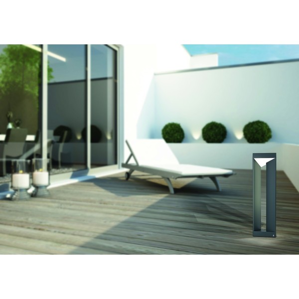 Stalp exterior NEMBRO 98751 Eglo, LED 10W, 900lm, negru - 1