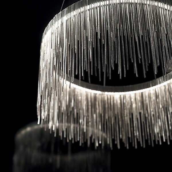 Lustra VERSUS SP ROUND 137032 IDEAL LUX, LED 33.6W, 3300lm, crom - 1