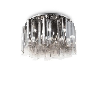 Plafoniera COMPO PL10 172804 Ideal Lux, E27 10x60W, fumuriu - 1