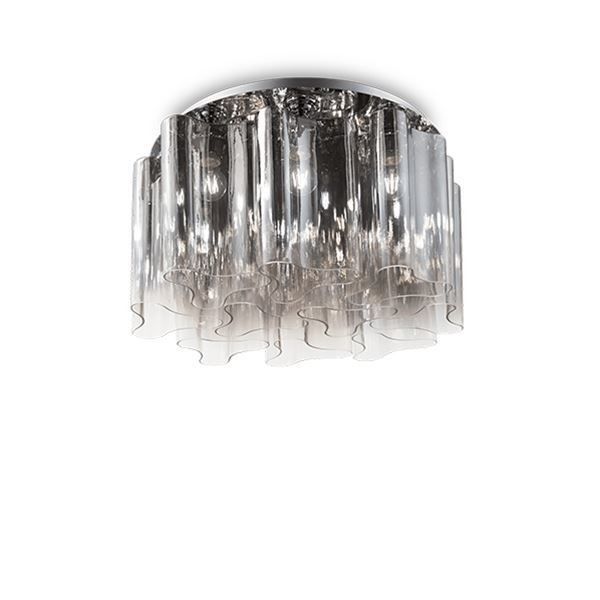 Plafoniera COMPO PL10 172804 Ideal Lux, E27 10x60W, fumuriu - 1
