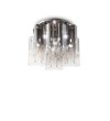 Plafoniera COMPO PL6 172828 Ideal Lux, E27 6x60W, fumuriu