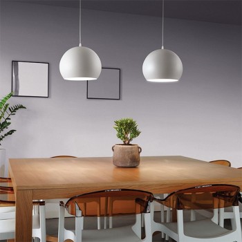 Pendul modern PANDORA SP1 005218 Ideal Lux, alb - 1