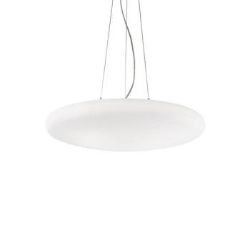 Pendul SMARTIES BIANCO SP5 031996 Ideal Lux, D60, alb - 1