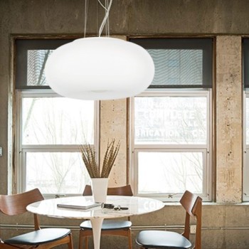 Pendul modern ULISSE SP3 D52 098616 Ideal Lux, alb - 1