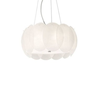 Pendul modern OVALINO SP5 074139 Ideal Lux, alb - 1