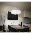 Pendul modern OVALINO SP5 074139 Ideal Lux, alb