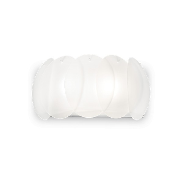 Aplica de perete OVALINO AP2 038025 Ideal Lux, alb - 1