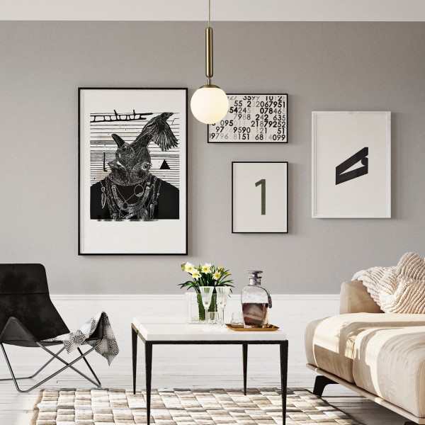 Pendul modern DIVINA 5352 Rabalux, E14, 1x9W, auriu - 1