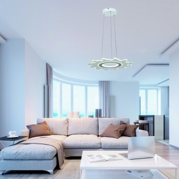 Pendul FELICITY 6210 Rabalux, LED 30W, 2560lm, alb - 1