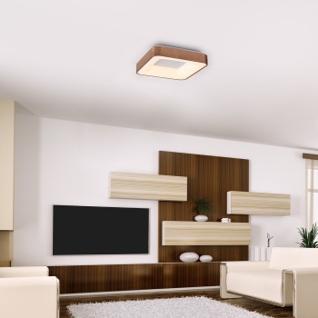 Plafoniera CARMELLA 5056 Rabalux, LED 30W, 1950lm, alb/auriu - 1