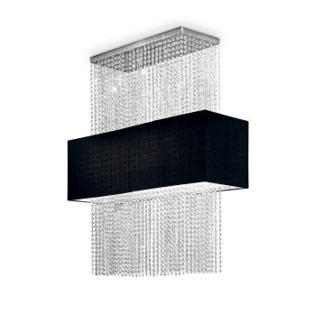 Pendul PHOENIX SP5 101163 Ideal Lux, E27 5x60W, negru - 1