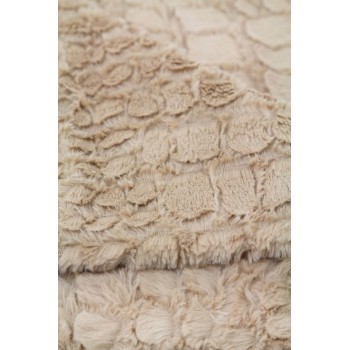 Patura decorativa imitatie blana Mendola Home Textiles, 150x200cm, maro - 1