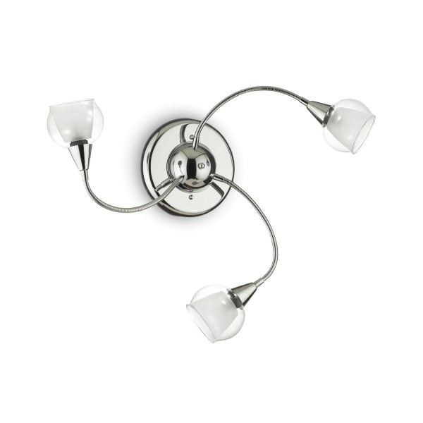 Plafoniera TENDER PL3 028682 Ideal Lux, crom - 1