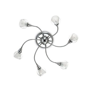 Plafoniera TENDER PL6 028699 Ideal Lux, crom - 1