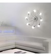 Plafoniera TENDER PL8 004211 Ideal Lux, crom