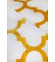 Patura decorativa flanela Mendola Home Textiles, 150x200cm, galben