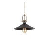 Pendul ERIS-3 SP1 249070 Ideal Lux, negru