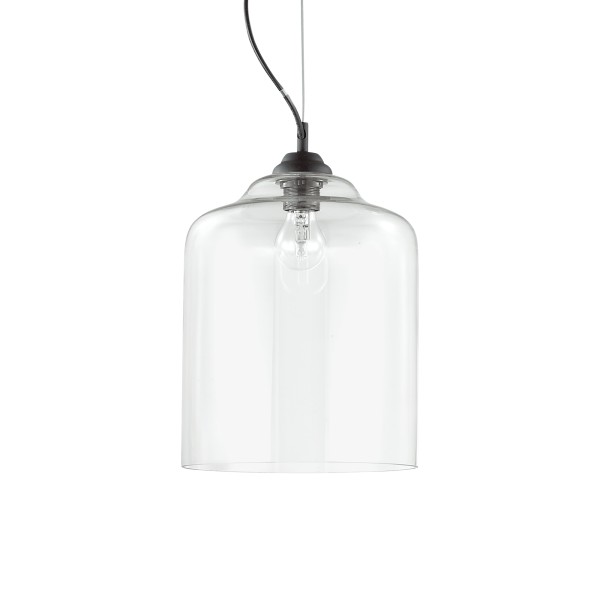 Pendul BISTRO SP1 SQUARE 112305 Ideal Lux, transparent - 1