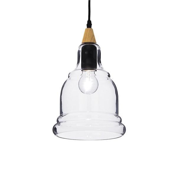 Pendul GRETEL SP1 122564 Ideal Lux, negru - 1