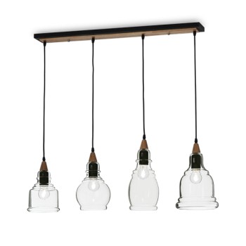 Lustra GRETEL SP4 122557 Ideal Lux, negru - 1