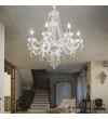 Candelabru AMADEUS SP8 168777 IDEAL LUX, transparent